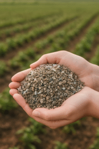 Bio meal organic fertilizer improving soil fertility naturally